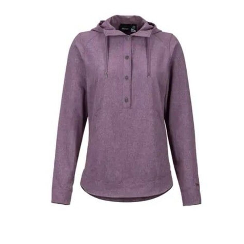 Marmot Women's Lorey Lightweight Hooded Top Jacket Vintage Purple Size Small